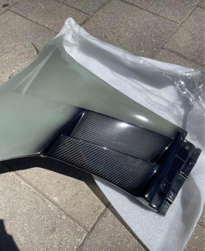 Fly 1 G37 Partial Carbon Fiber Fenders - Infiniti Parts Sales