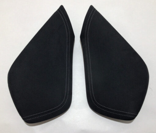 2009-2020 Nissan 370Z Black Suede Console Knee Pads / Pair / 7Z017