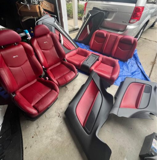 G37 ipl red seats