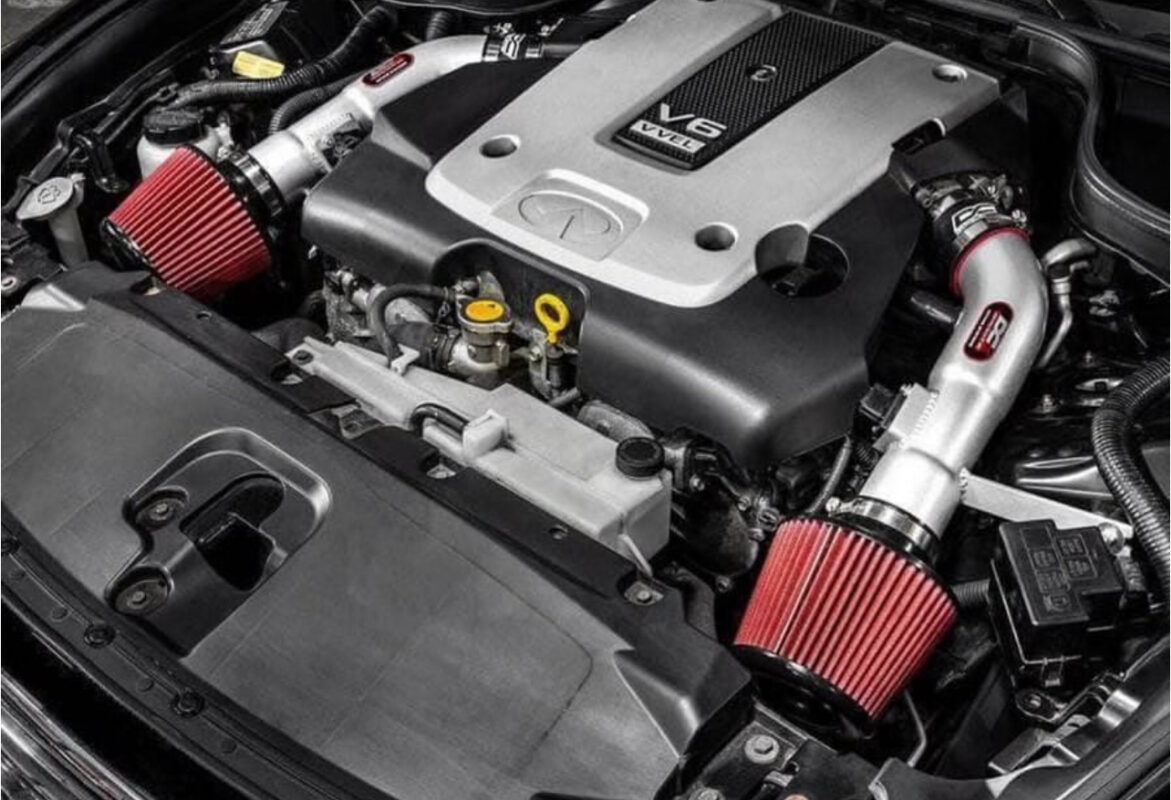 Dual Intake Jet Engine DC Sports Dual Short Ram Intake - Infiniti Parts Sales